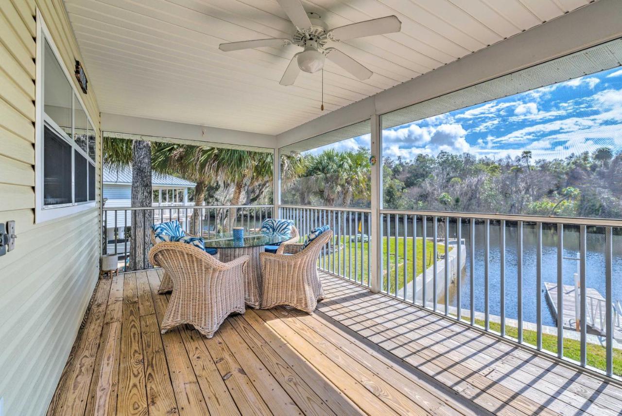 Withlacoochee River House With Dock And Kayaks! Yankeetown المظهر الخارجي الصورة