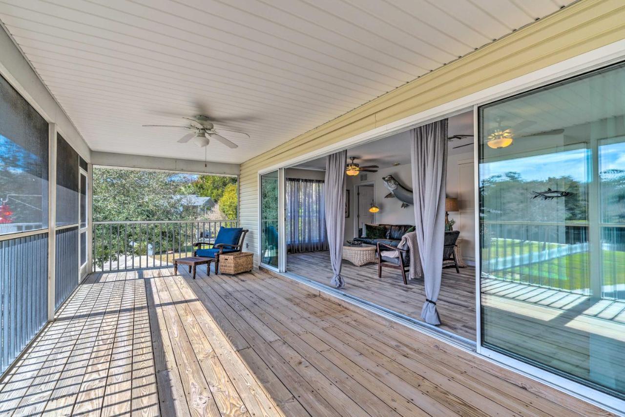 Withlacoochee River House With Dock And Kayaks! Yankeetown المظهر الخارجي الصورة